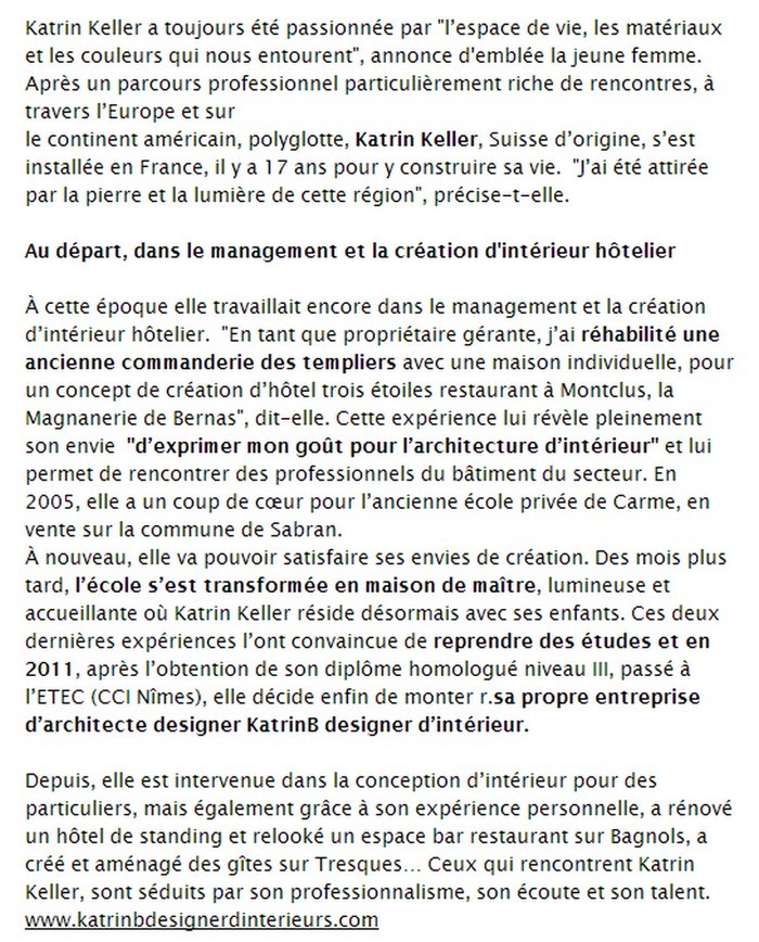 Midi Libre le 8 mars 2013  